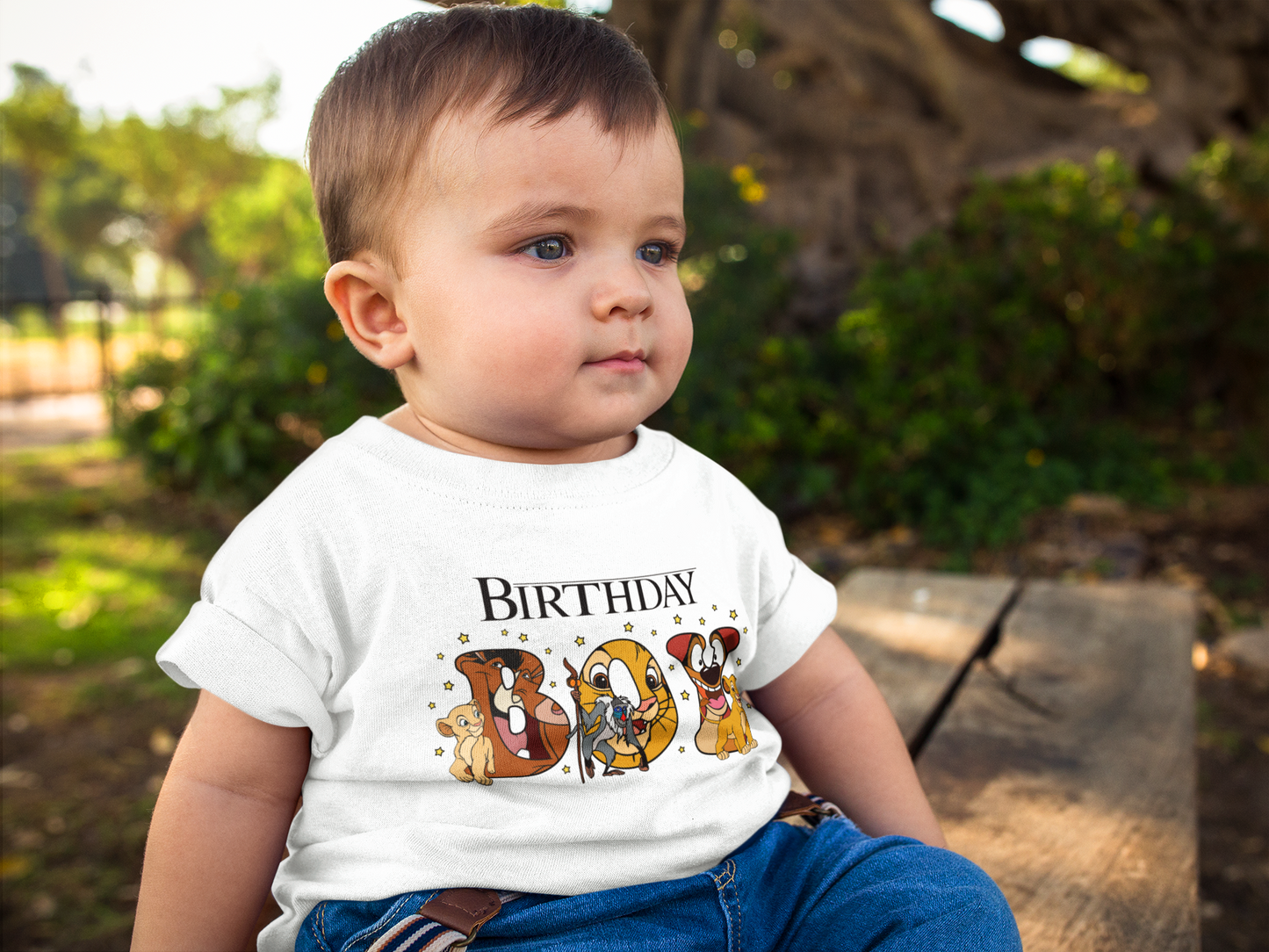 Lion kind inspired birthday boy t-shirt