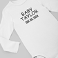 Surname and due date baby vest