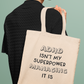 ADHD Tote Bag