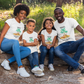 Matching family holiday t-shirts