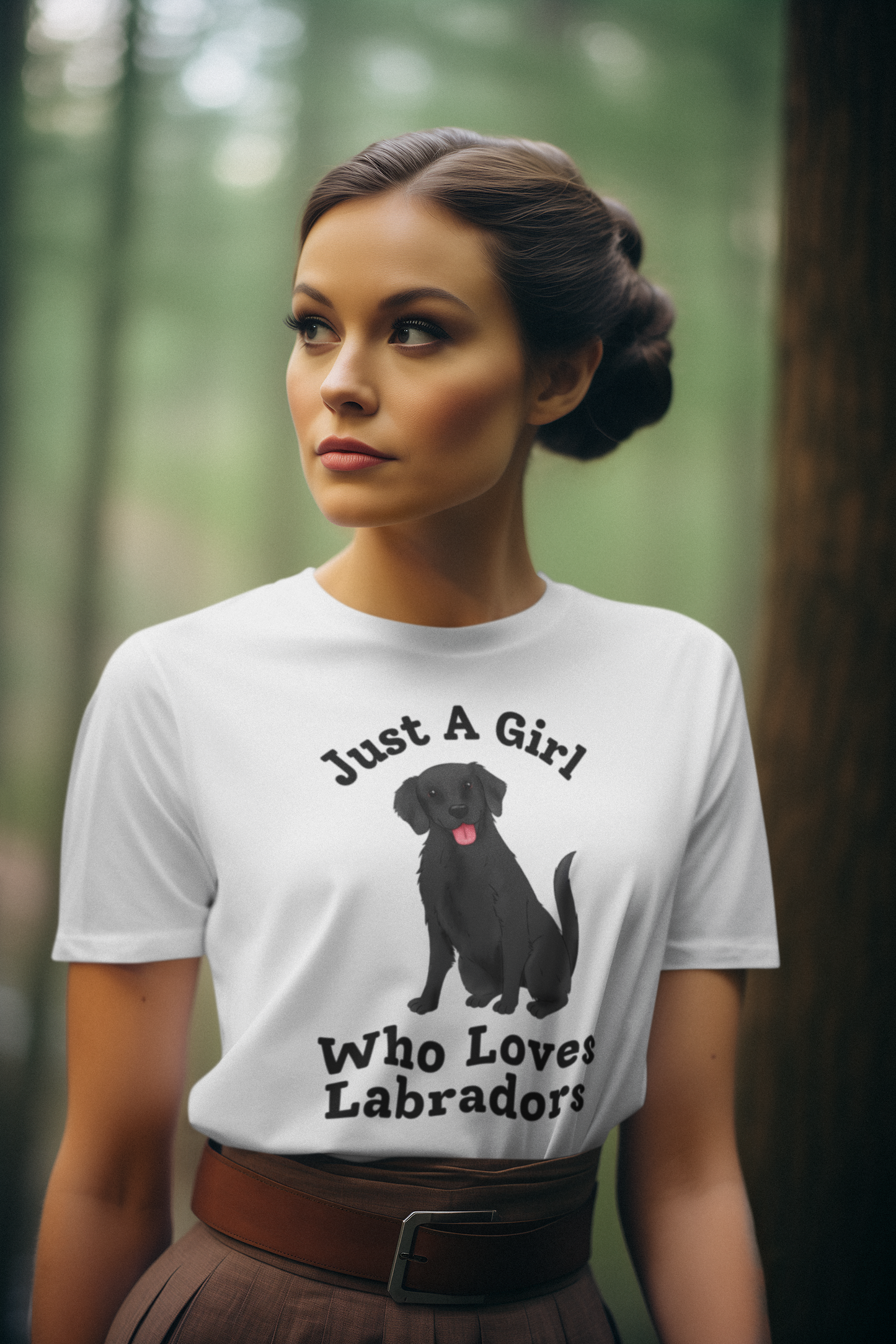 Just A Girl Who Loves Labradors t-shirt