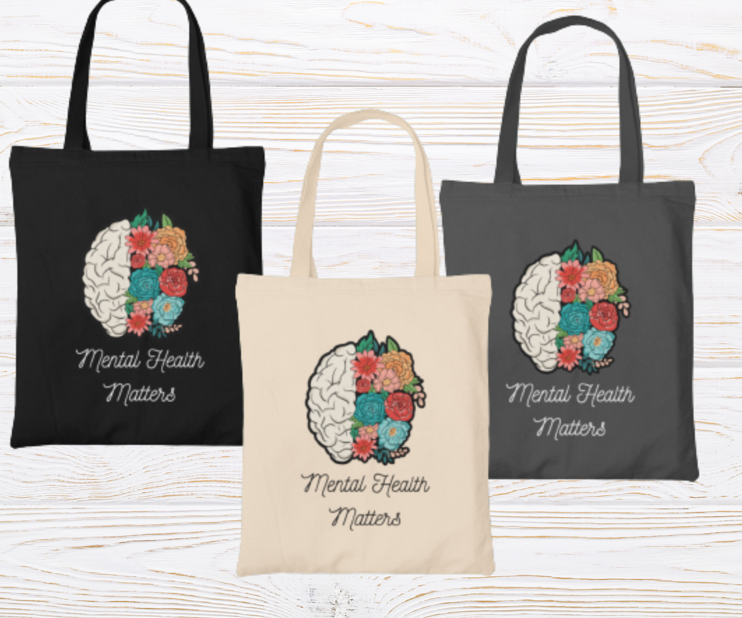 Mental Health Matters Tote Bag