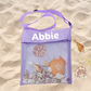 Personalised mesh beach bags