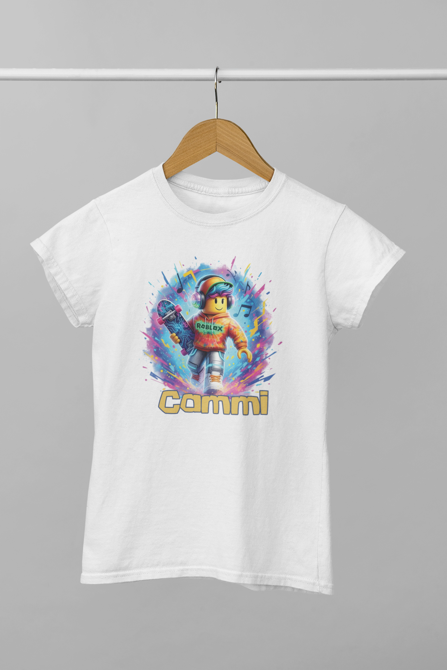 Personalised Ro blocks t-shirt