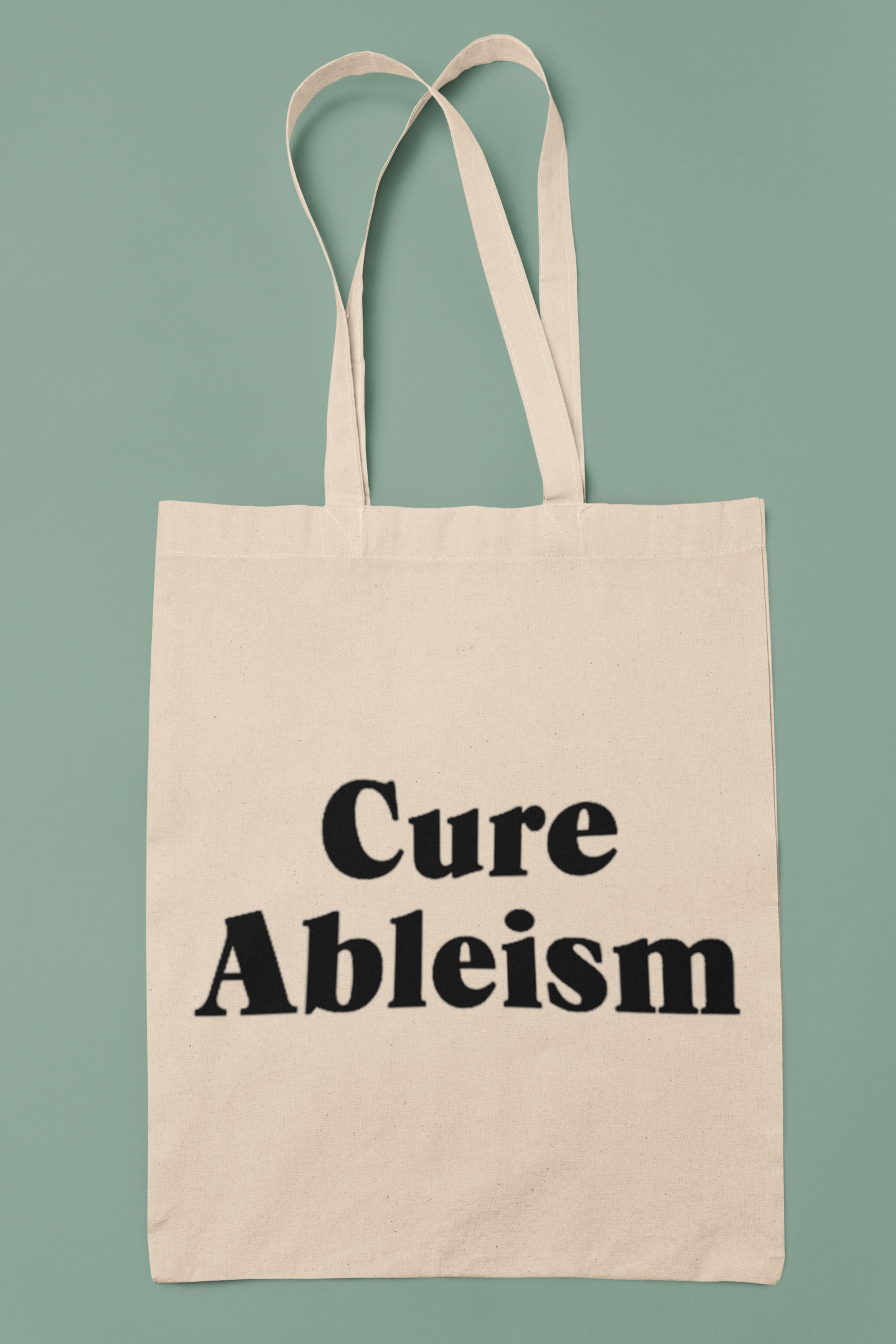 Cure Ableism Tote Bag