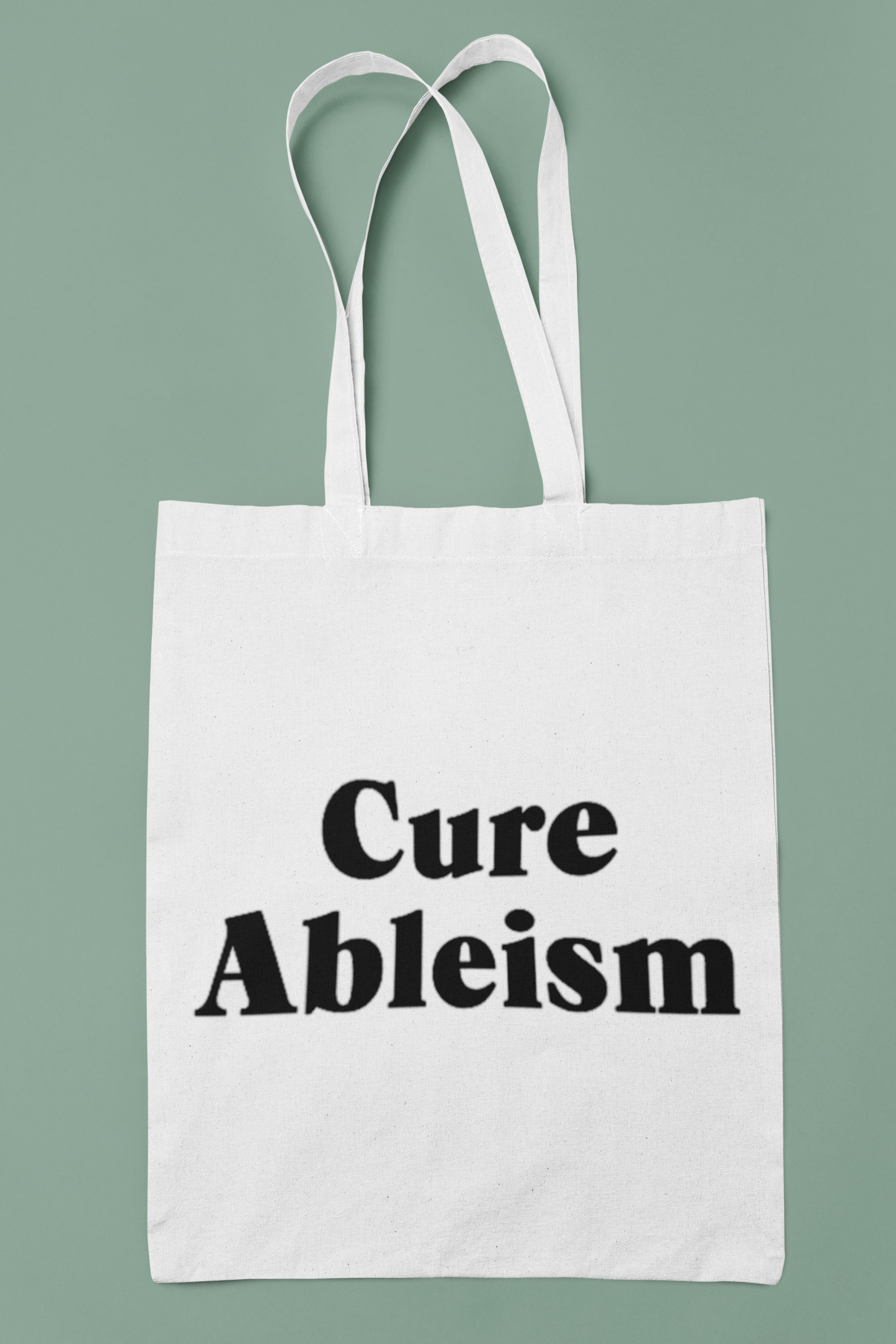 Cure Ableism Tote Bag