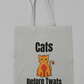 Funny Cat Reusable Tote Bag -Ginger Cat