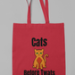 Funny Cat Reusable Tote Bag -Ginger Cat