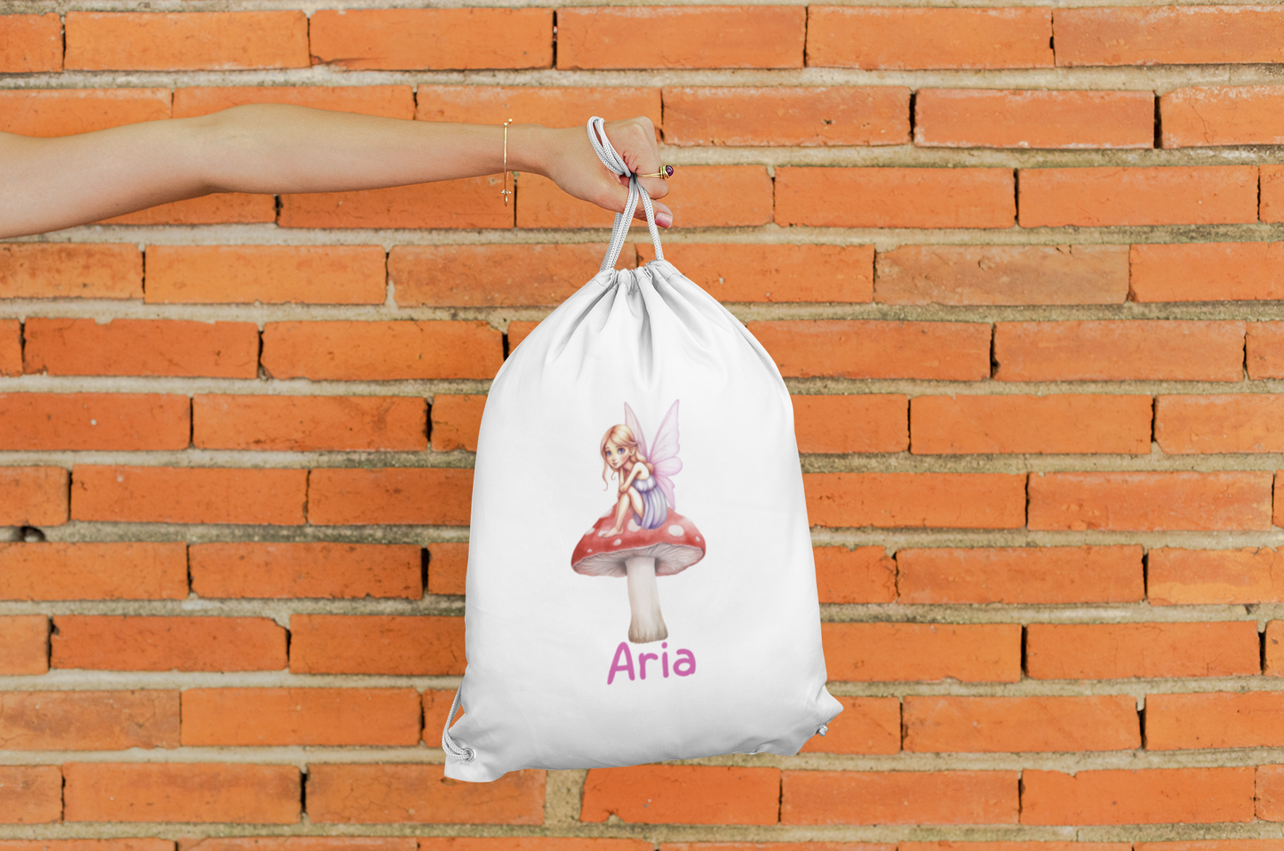 Fairy Drawstring Bag