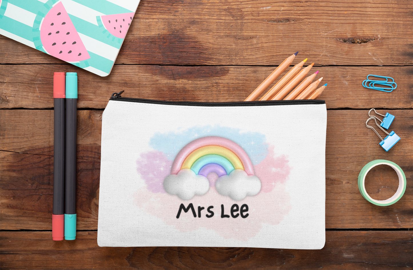 Rainbow Pencil Case