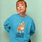 Corgi sweatshirt - I just love Corgis