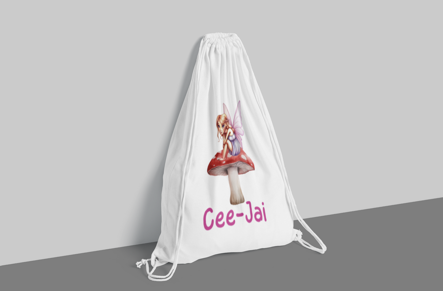 Fairy Drawstring Bag