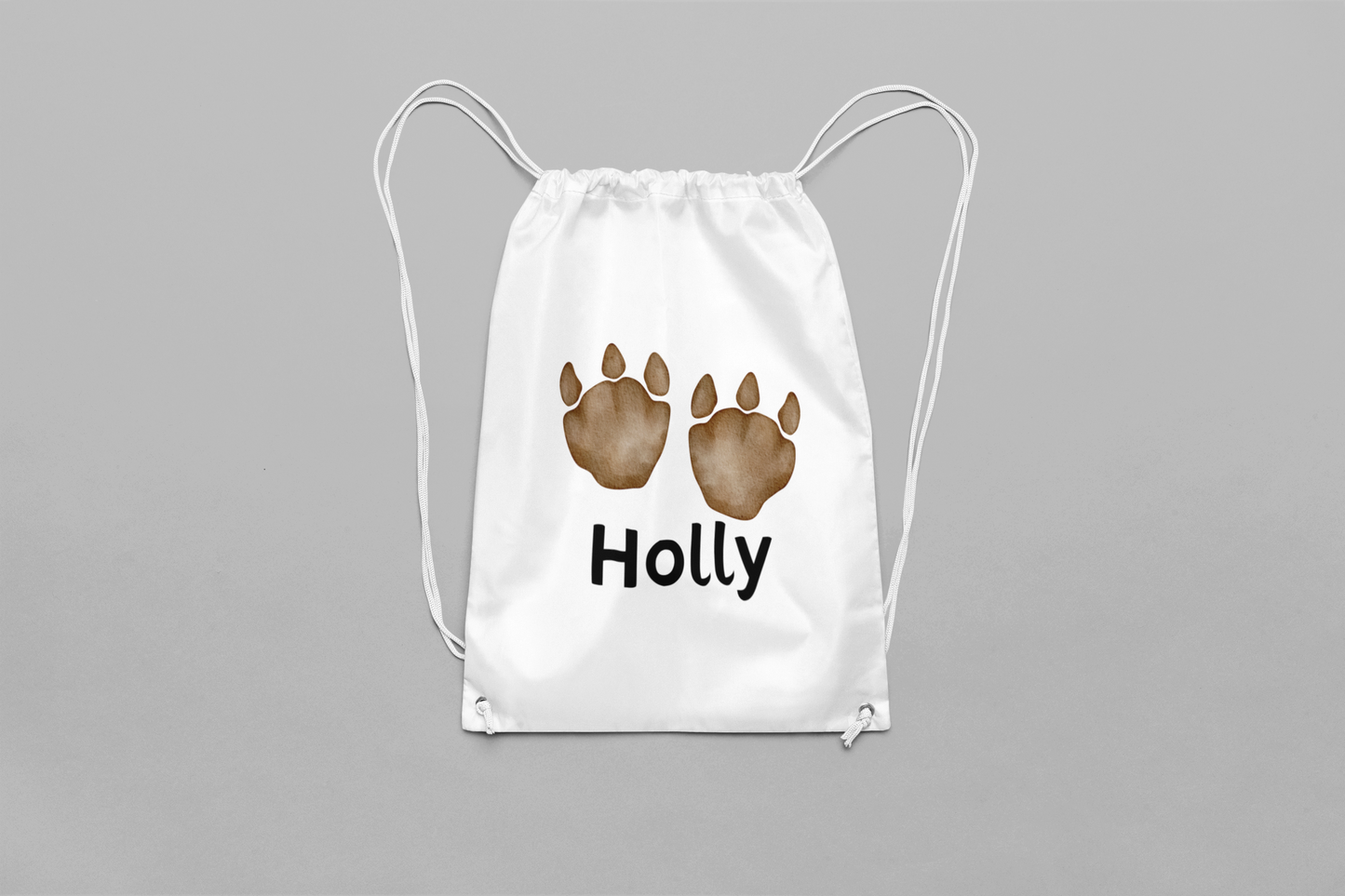 Personalised Dinosaur Themed Drawstring Bag