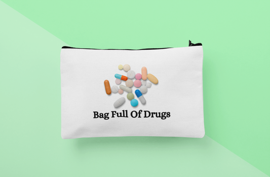 Bag full of drugs Medication Pouch Bag