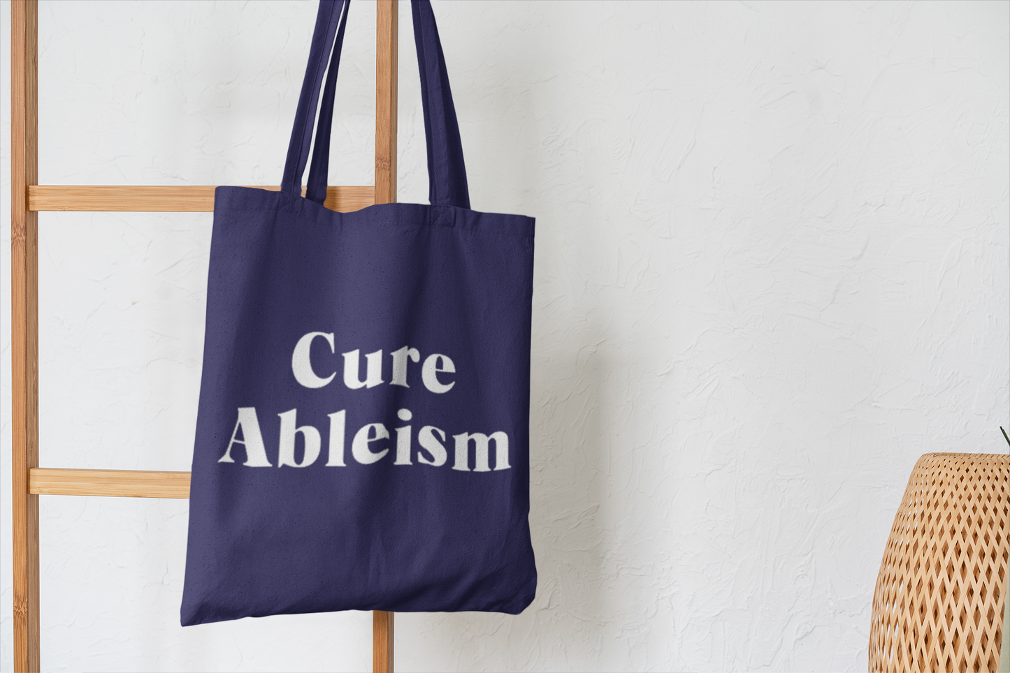 Cure Ableism Tote Bag