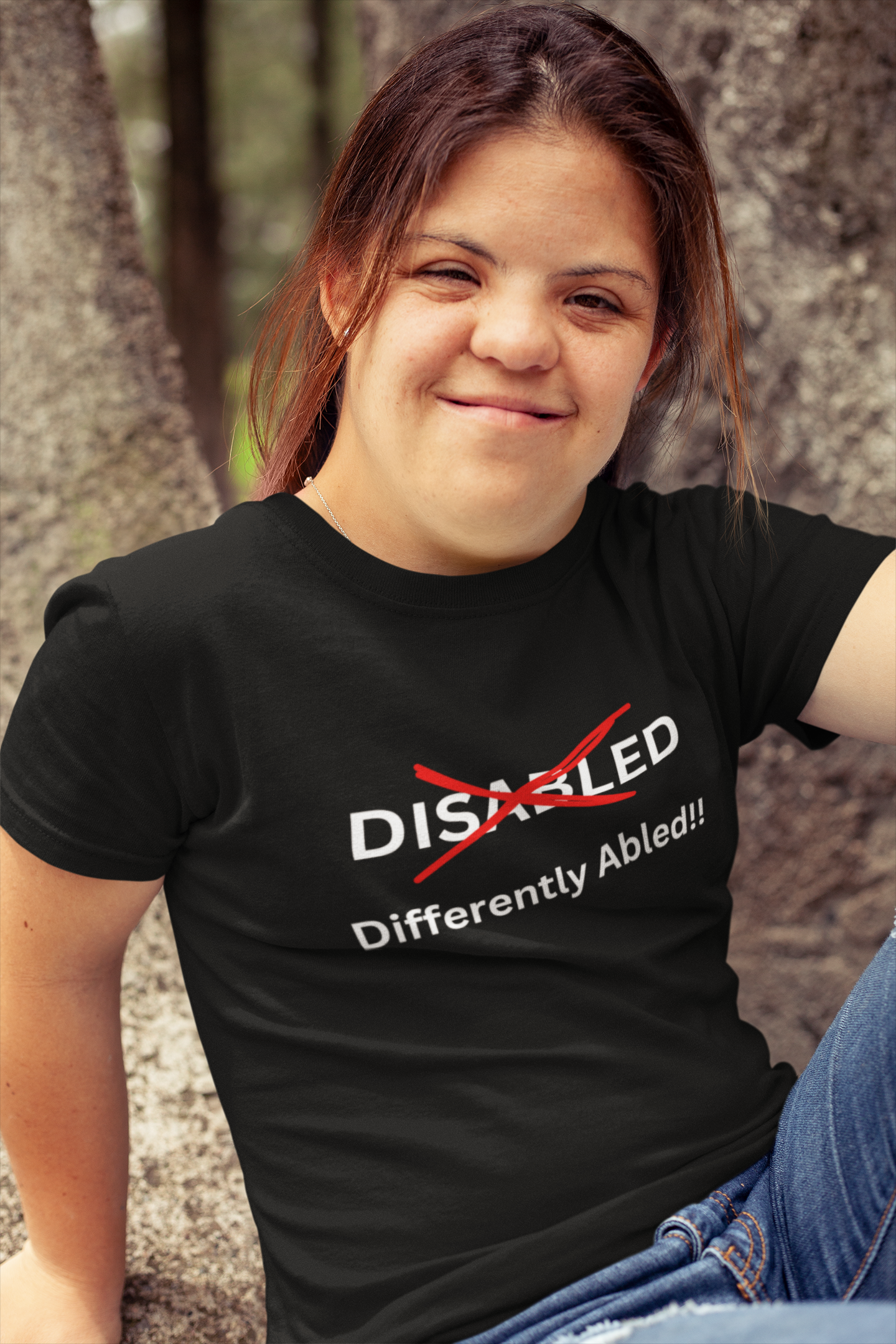 Differently Abled Disability t-shirt