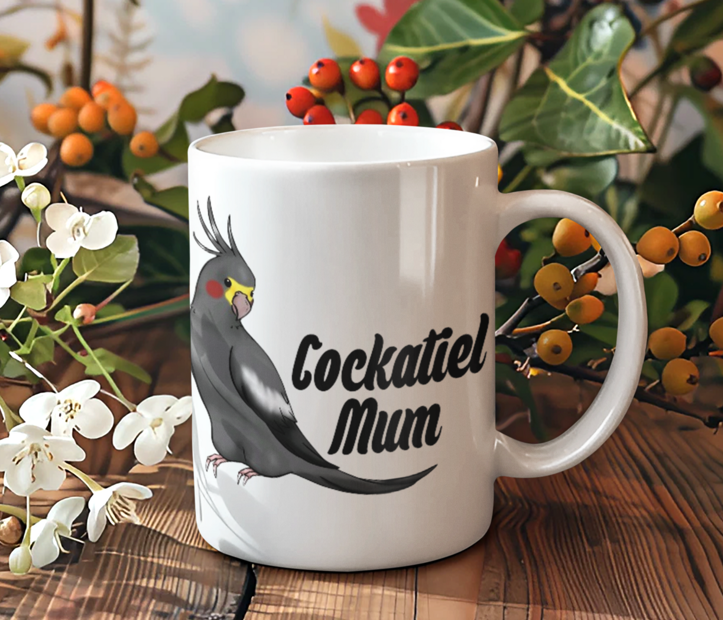 Cockatiel Mum Mug