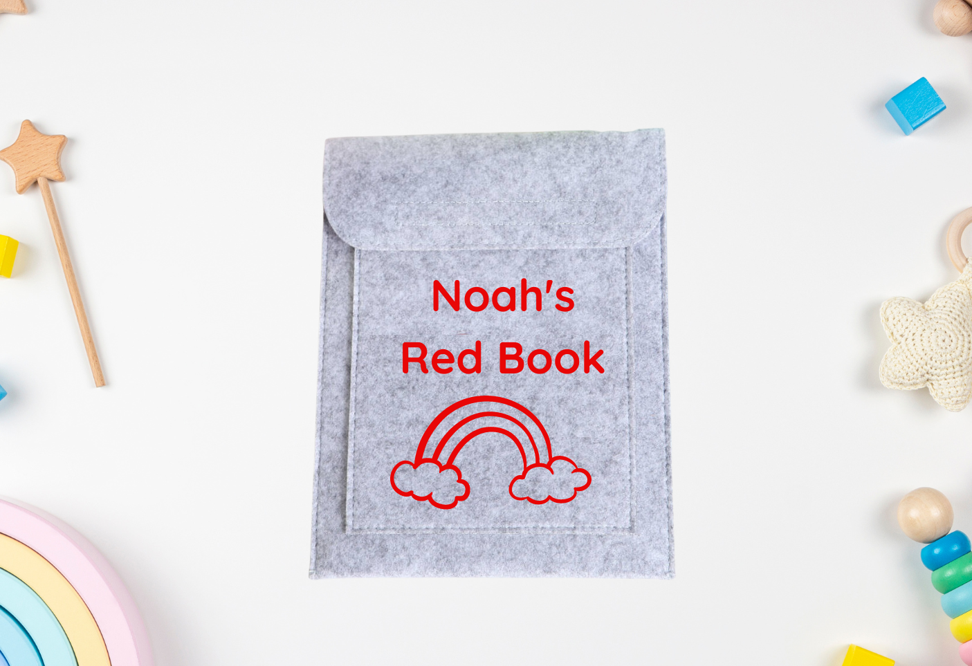 Personalised baby red book cover – Beyond Boundaries