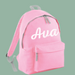 Personalised back to school backpack (script font)