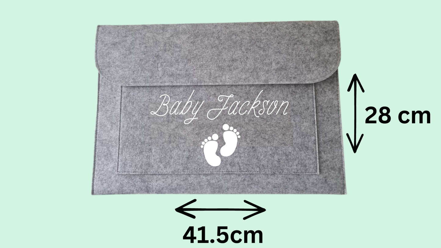 Personalised pregnancy notes folder