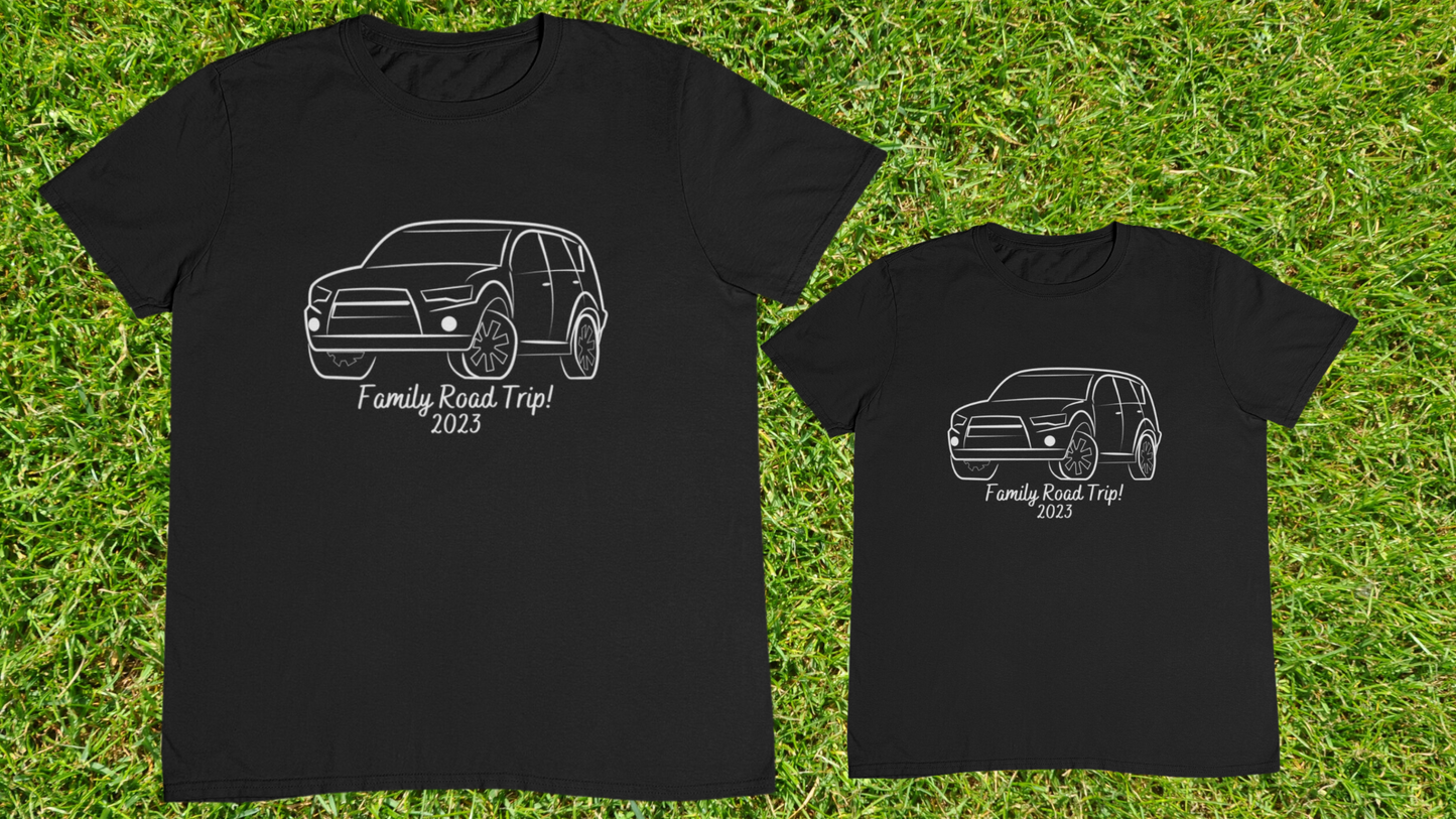 Family road trip t-shirt