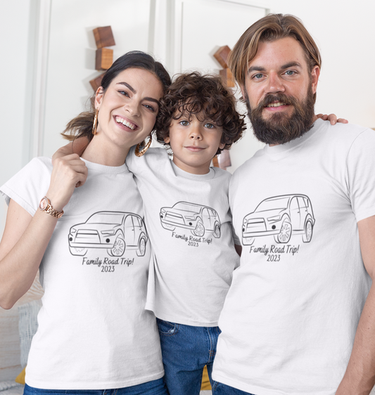 Family road trip t-shirt