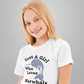 Just A Girl Who Loves Narwhals t-shirt