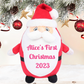 Personalised My First Christmas Santa