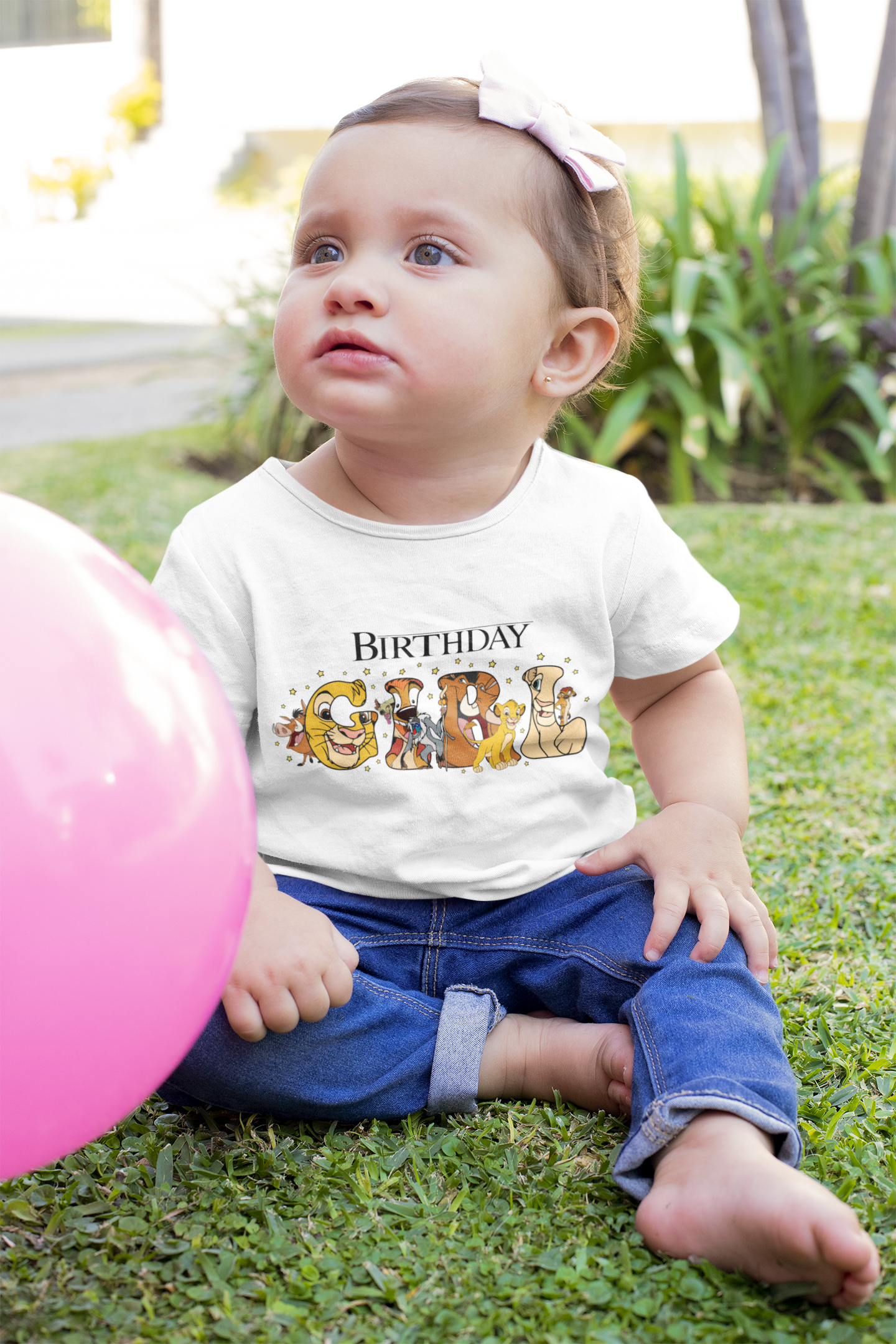 Lion king inspired birthday girl t-shirt