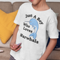 Just A Boy Who Loves Narwhals t-shirt