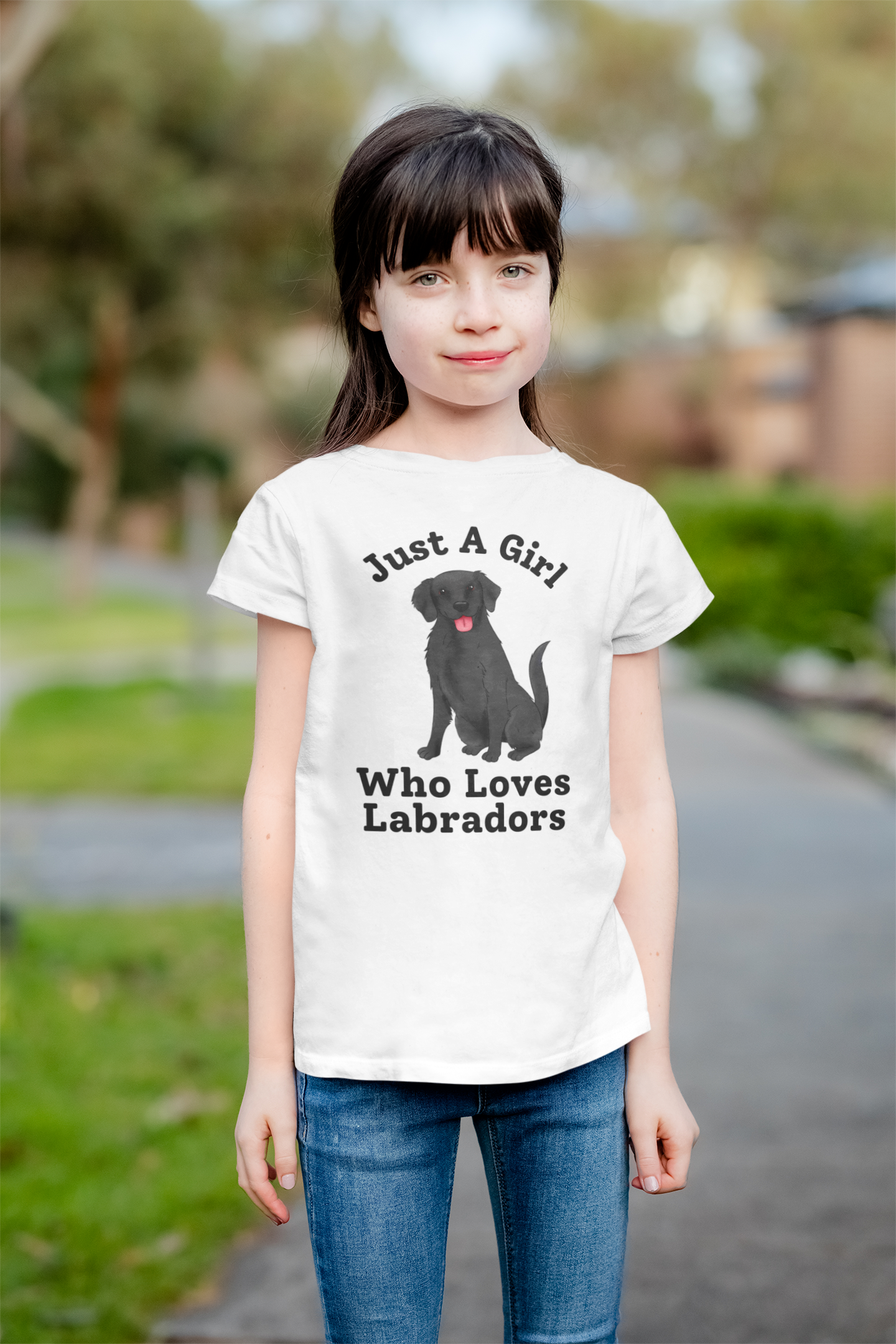 Just A Girl Who Loves Labradors t-shirt