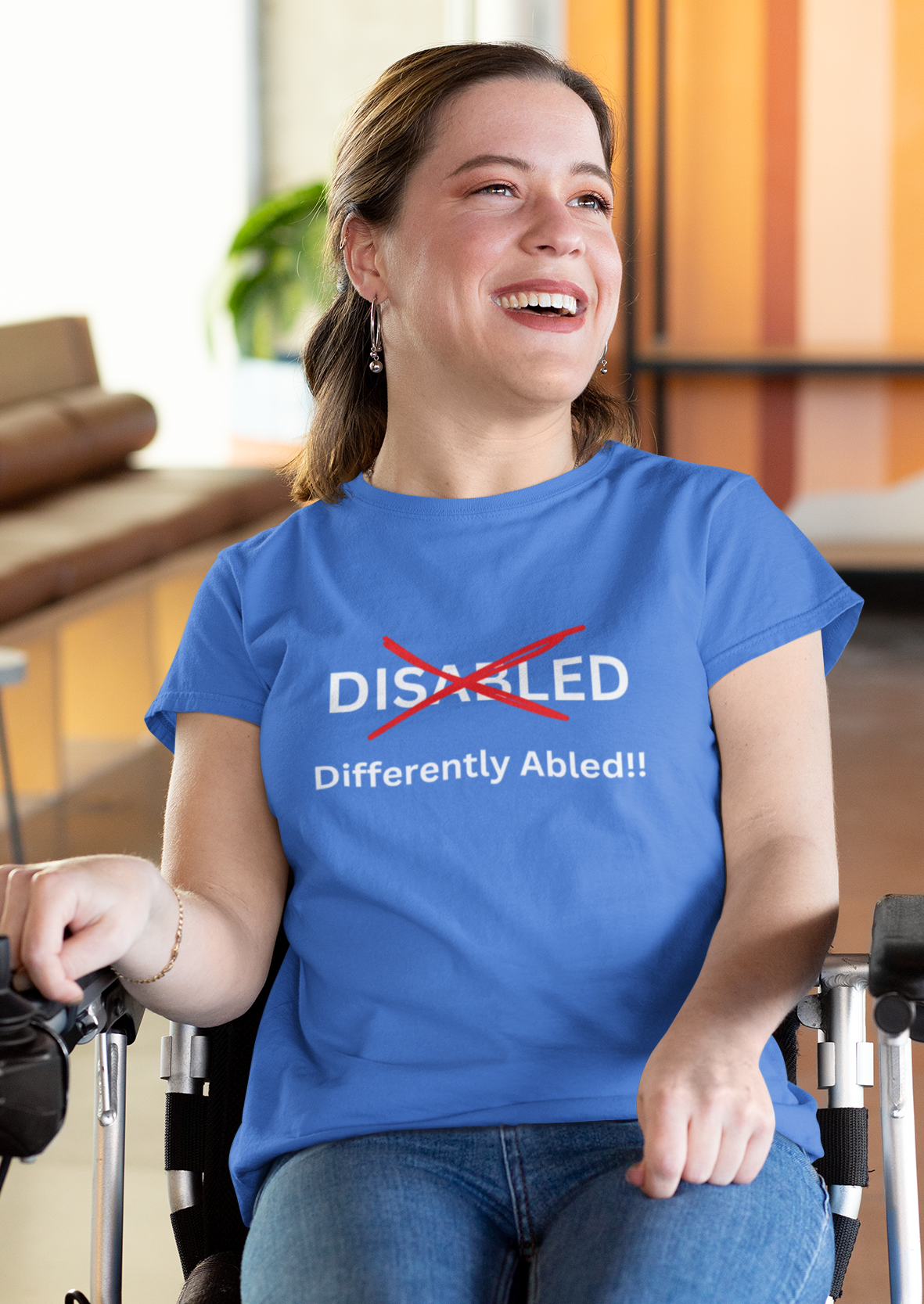 Differently Abled Disability t-shirt