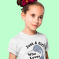 Just A Girl Who Loves Narwhals t-shirt