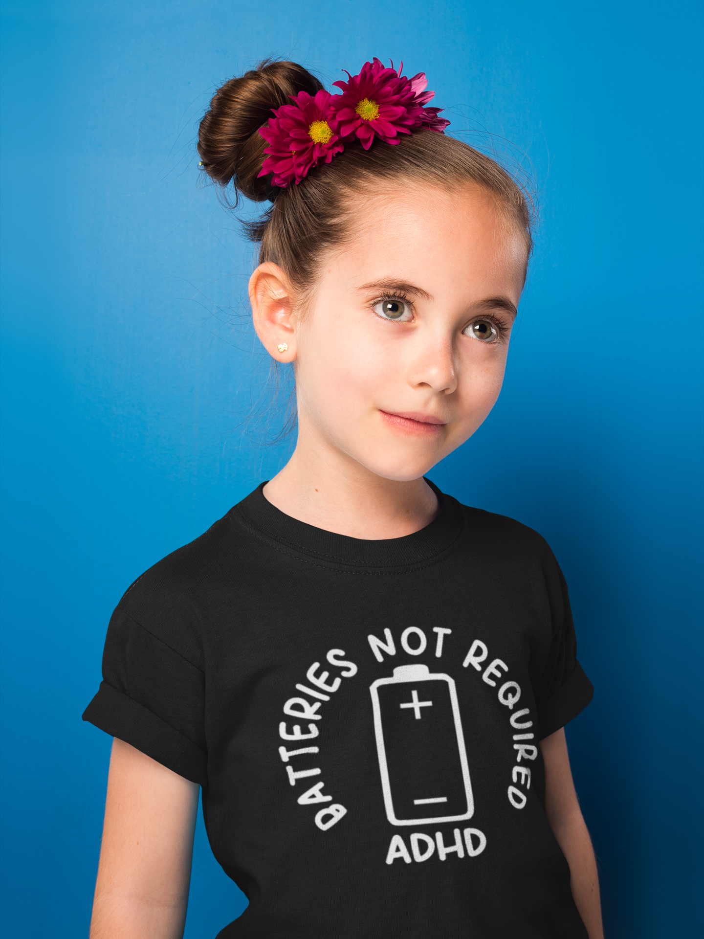 ADHD t-shirt - batteries not required