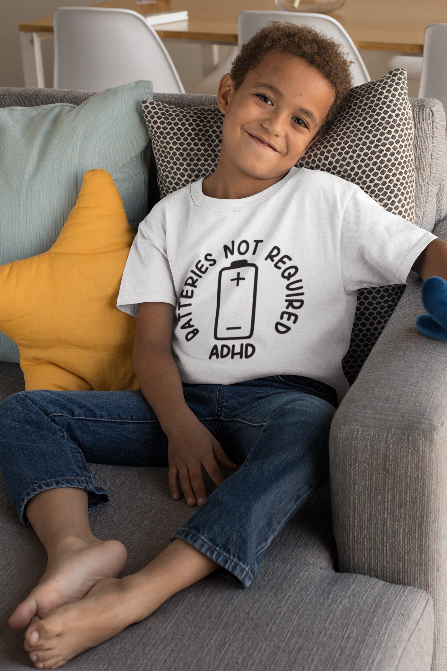 ADHD t-shirt - batteries not required