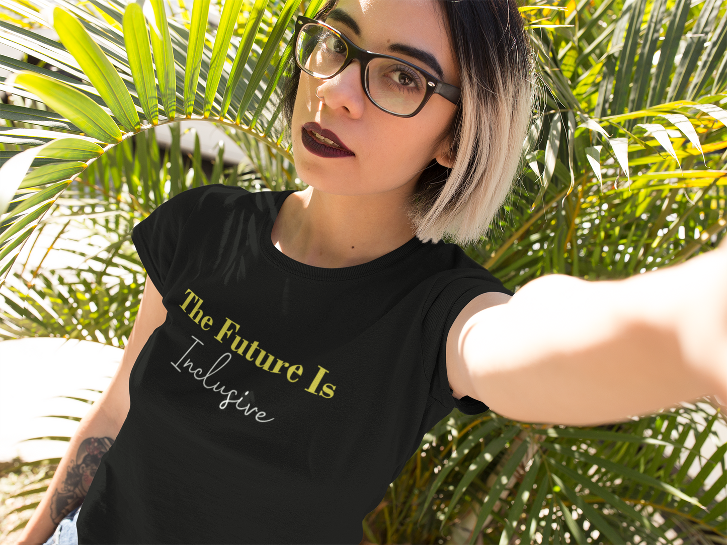 Inclusivity t-shirt - The future is inclusive