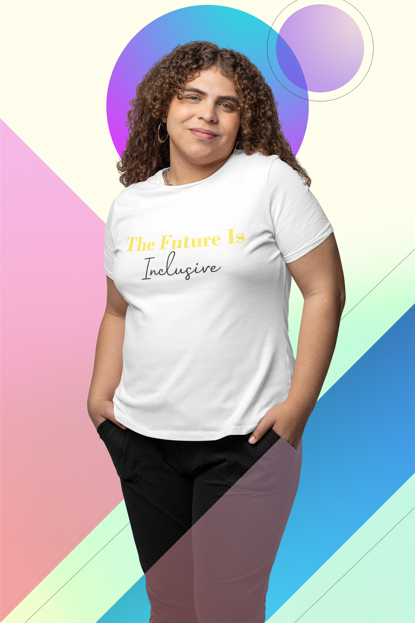 Inclusivity t-shirt - The future is inclusive