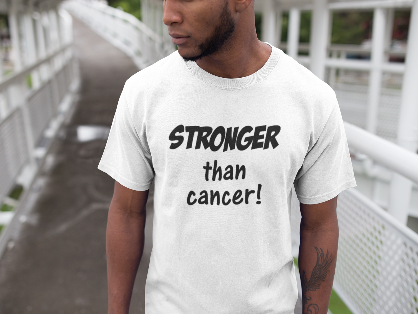 Cancer warrior t-shirt - stronger than cancer