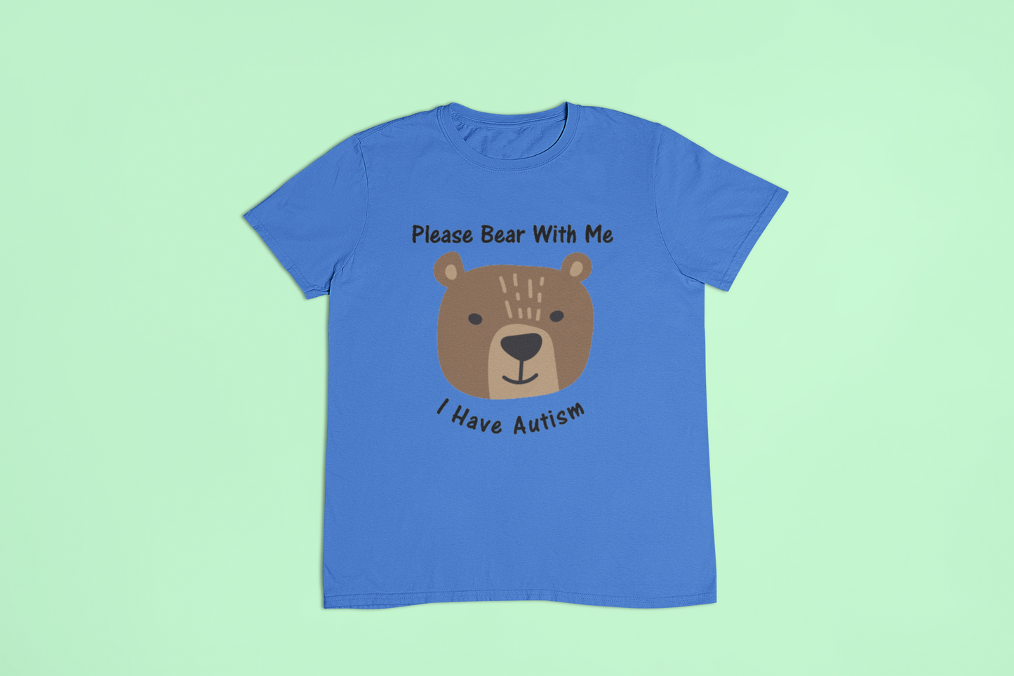 Autism t-shirt - Please bear with me