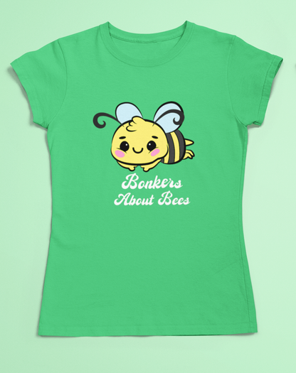 Bee t-shirt - Bonkers about bees