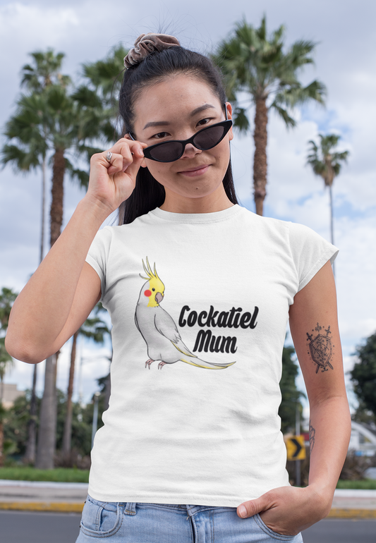 Cockatiel Mum T-Shirt