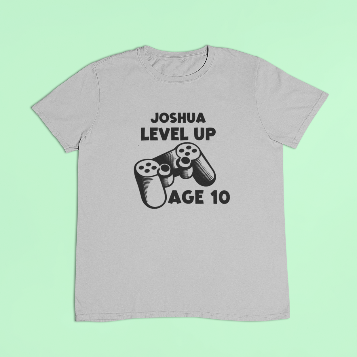 Personalised birthday gaming t-shirt