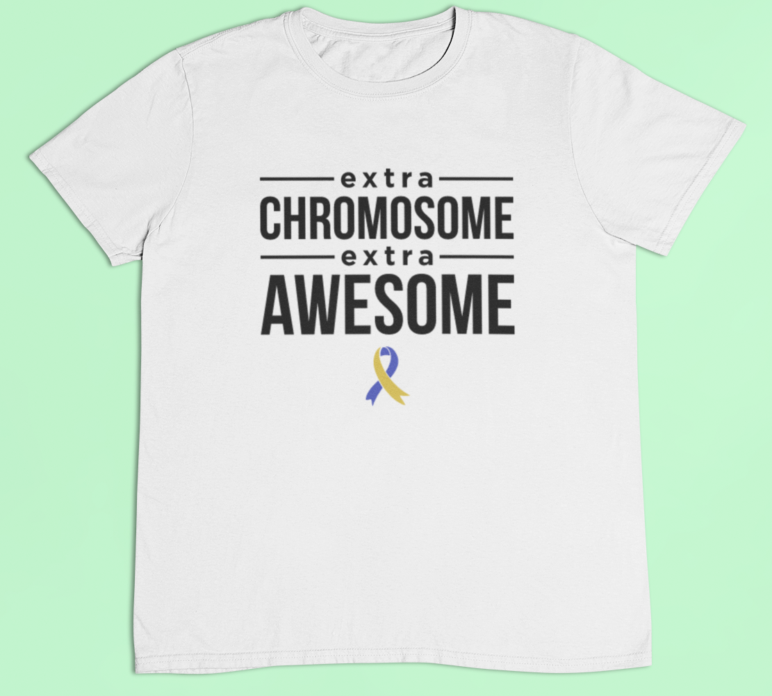 Down syndrome t-shirt - extra chromosome, extra awesome - Children's sizes