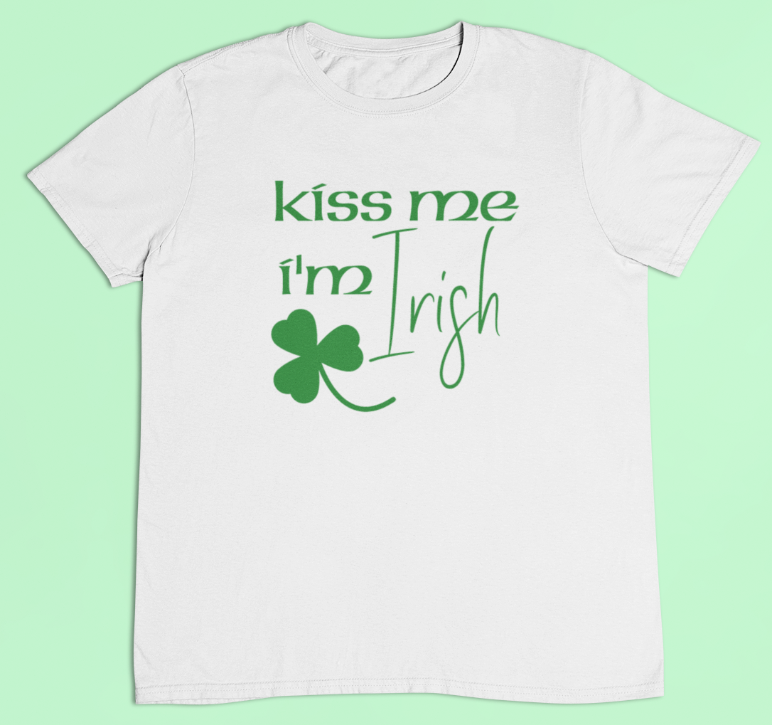 St Patrick's day t-shirt - Kiss me I'm Irish
