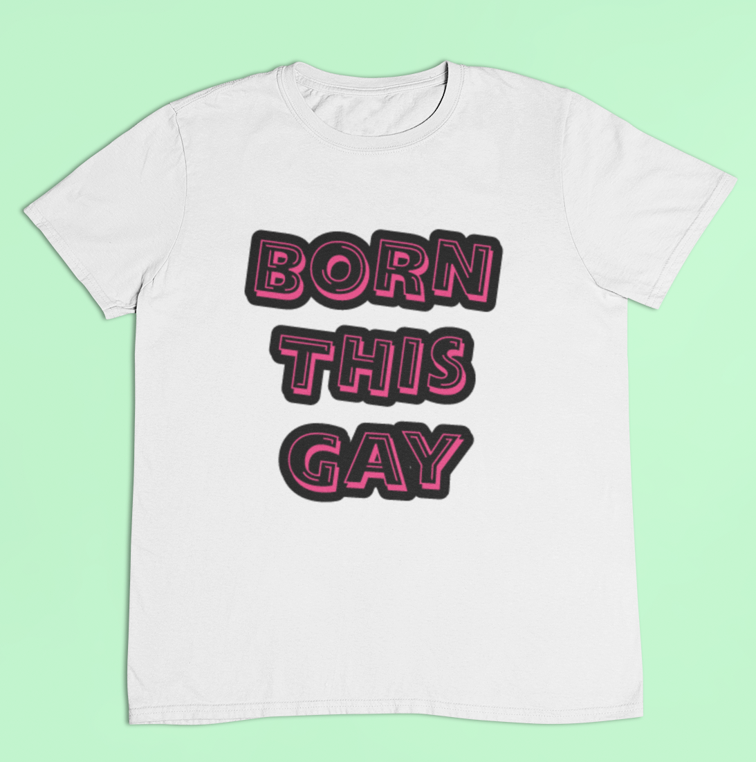 Gay Pride t-shirt - Born this gay
