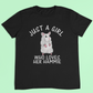 Just a girl who loves her hammie t-shirt - hamster love t-shirt - children's sizes