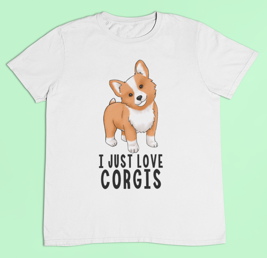 I Just Love Corgis t-shirt - Corgi lover t-shirt