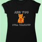 Cat t-shirt - Are you still talking?