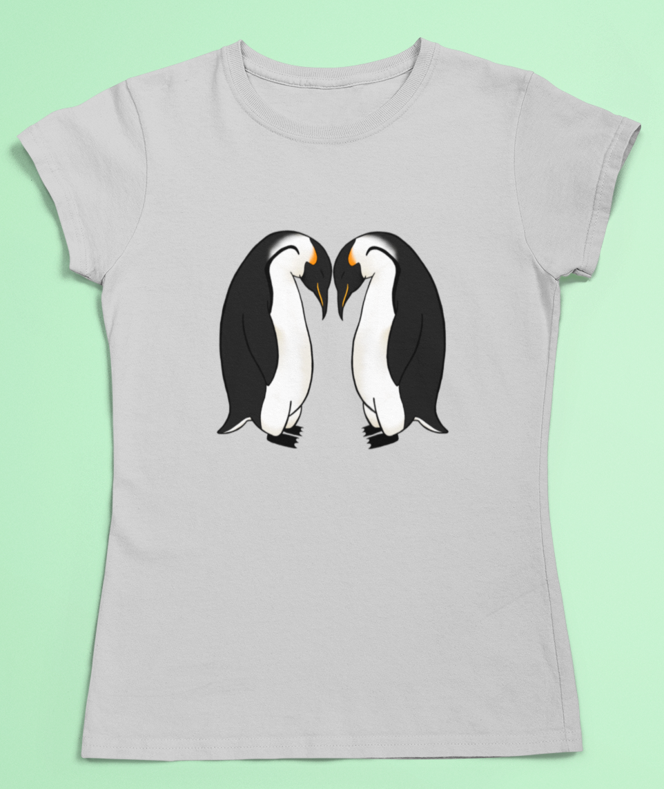 Penguin t-shirt - In love penguins t-shirt