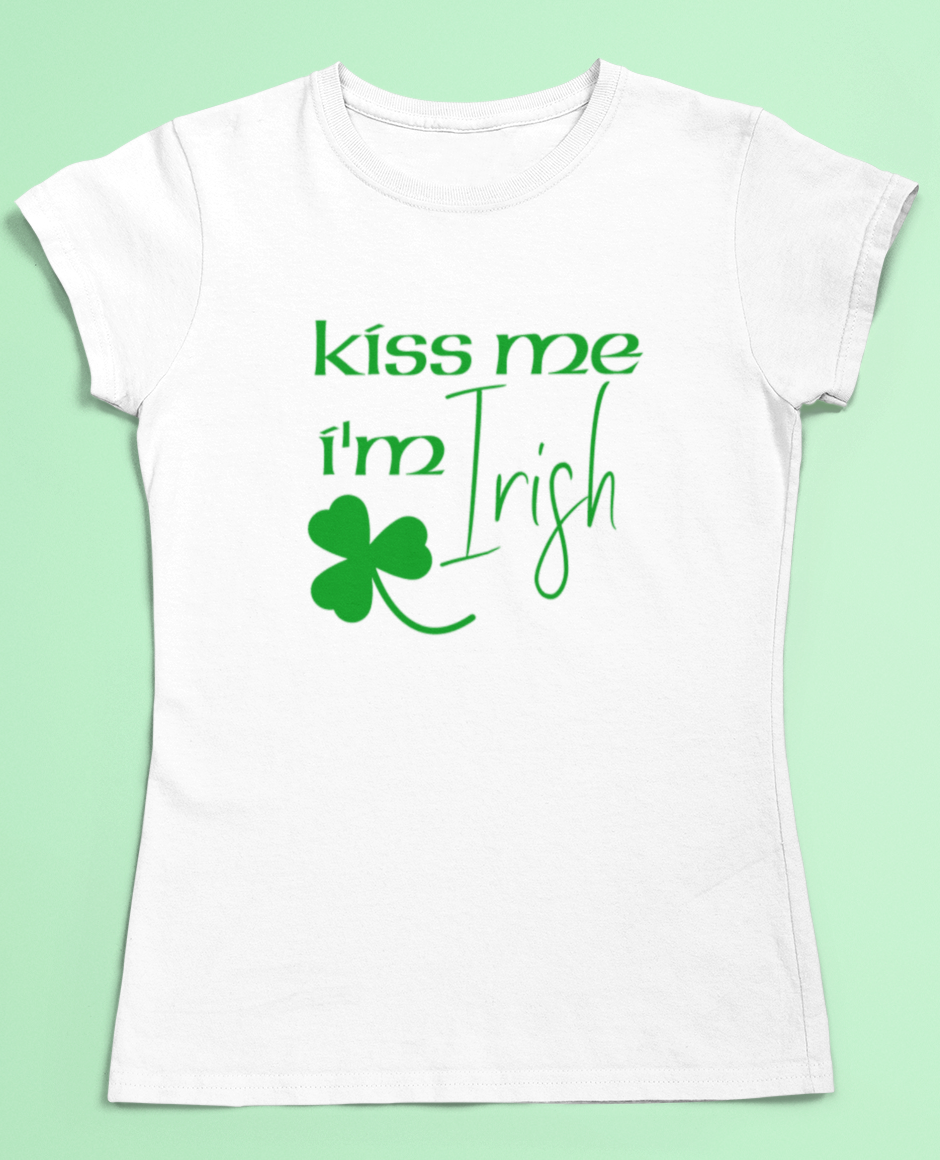 St Patrick's day t-shirt - Kiss me I'm Irish